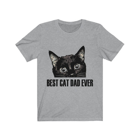 Image of Best cat Dad Ever - unisex tee - Maas Tee