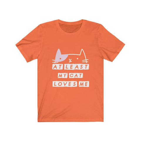 Image of My Cat Loves Me - Unisex Tee - Maas Tee