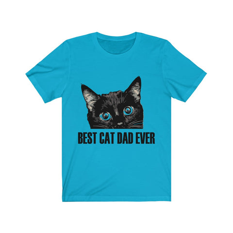 Image of Best cat Dad Ever - unisex tee - Maas Tee