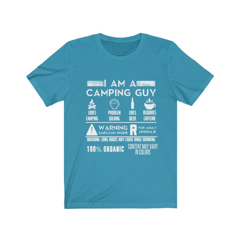 Image of I Am A Camping Guy - Unisex Tee - Maas Tee