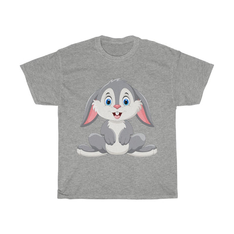 Image of Cute Rabbit - Heavy Cotton Tee - Maas Tee