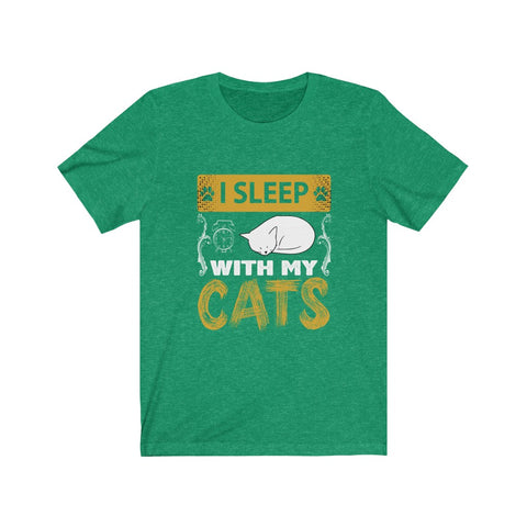 Image of I Sleep With My Cats - Unisex Tee - Maas Tee