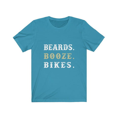 Image of Beards Booze Bikes - Unisex Tee - Maas Tee