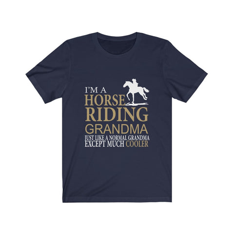 Image of I'm A Horse Riding Grandma - Unisex Tee - Maas Tee