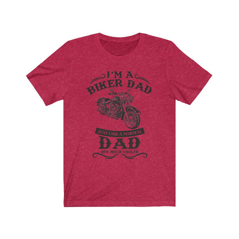 Image of I'm A Biker Dad - Unisex Tee - Maas Tee