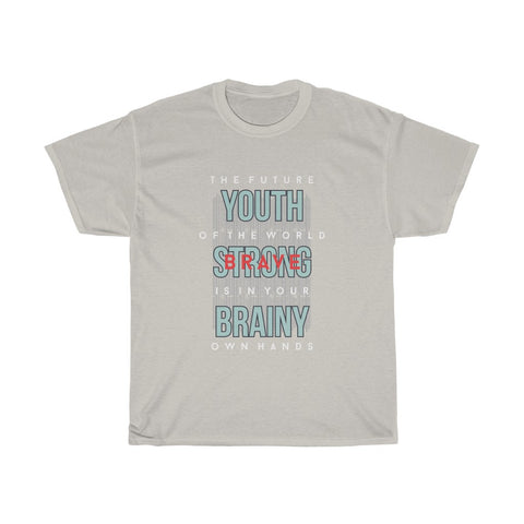 Image of Youth Strong Brainy - Maas Tee