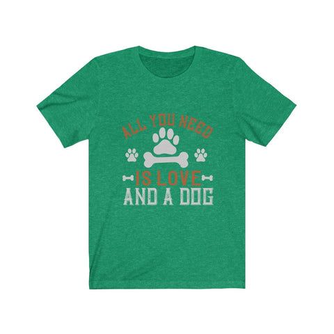 Image of All you need is love and dog