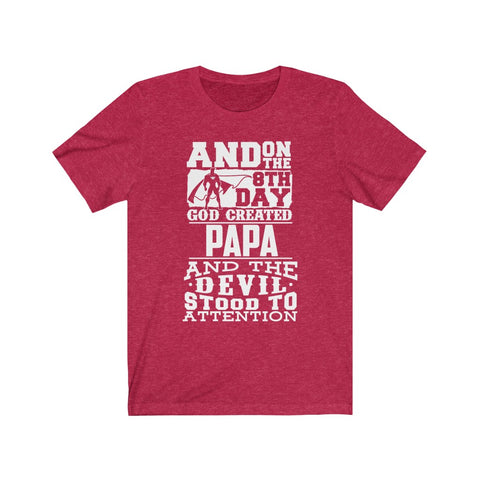 Image of God Created Papa - Unisex Tee