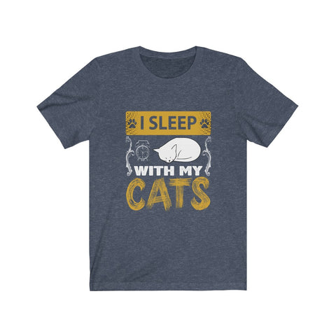 Image of I Sleep With My Cats - Unisex Tee - Maas Tee