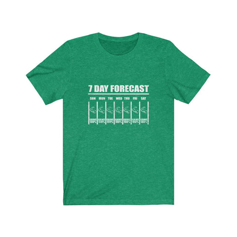 Image of 7 Day Forecast For Gym - Unisex Tee - Maas Tee