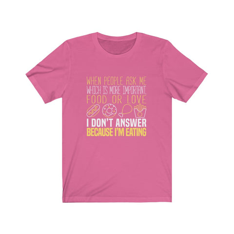 Image of Food Or Love - Unisex Tee