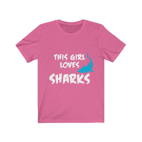 Image of This Girl Loves Sharks - Maas Tee