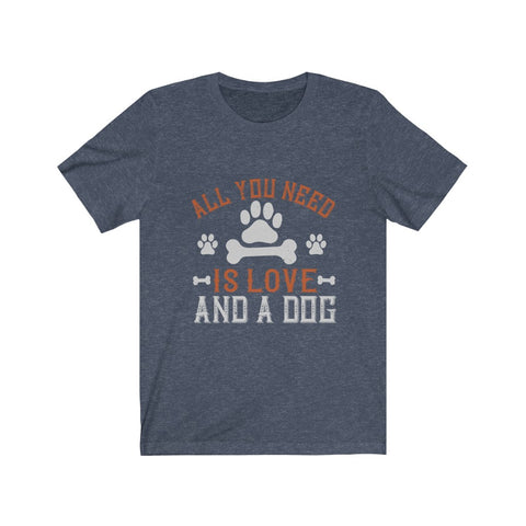 Image of All you need is love and dog