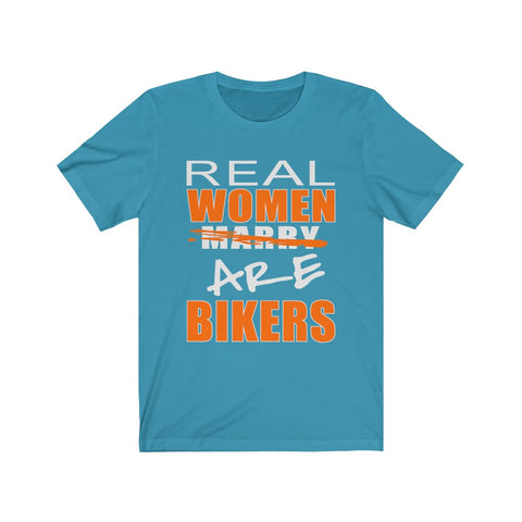 Image of Real Women Are Bikers - Unisex Tee - Maas Tee