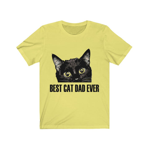 Image of Best cat Dad Ever - unisex tee - Maas Tee