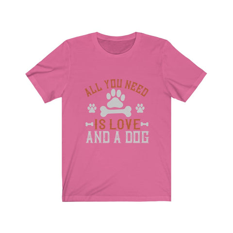 Image of All you need is love and dog