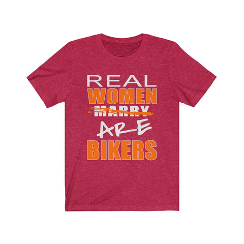 Image of Real Women Are Bikers - Unisex Tee - Maas Tee