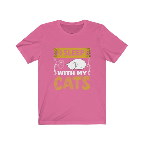 Image of I Sleep With My Cats - Unisex Tee - Maas Tee