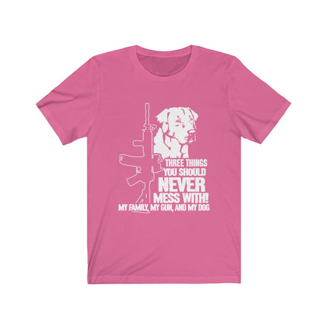 Image of My Family My Gun My Dog - Unisex Tee