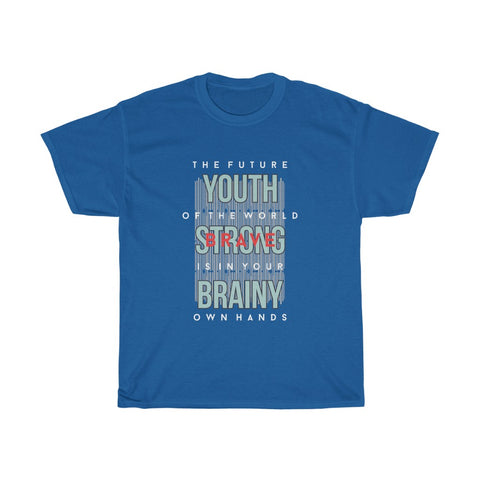 Image of Youth Strong Brainy - Maas Tee