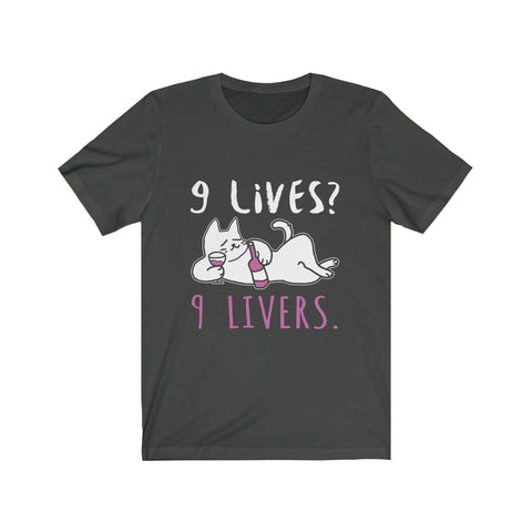 Image of 9 Lives 9 Livers - Unisex Tee - Maas Tee