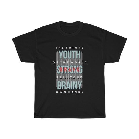 Image of Youth Strong Brainy - Maas Tee