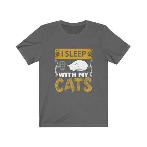 Image of I Sleep With My Cats - Unisex Tee - Maas Tee