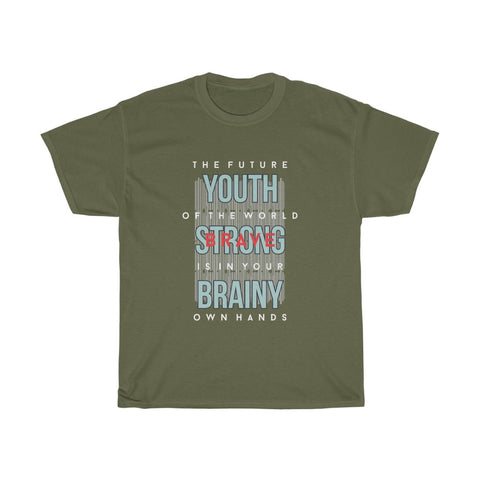 Image of Youth Strong Brainy - Maas Tee