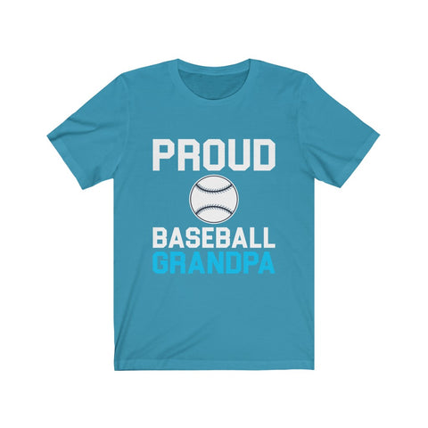 Image of Proud Baseball Grandpa - Unisex Tee