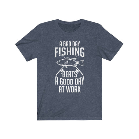Image of A Bad Dry Fishing - Unisex Tee - Maas Tee