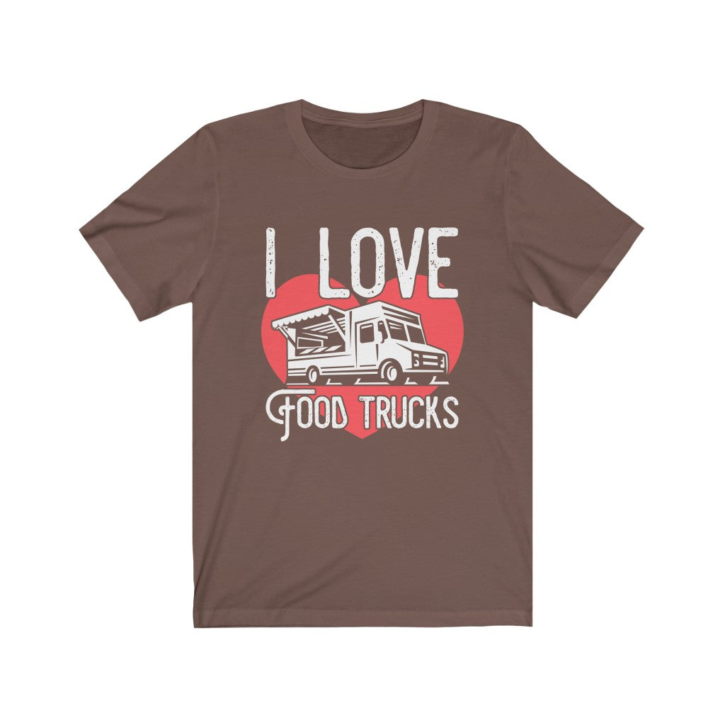 I Love Food Trucks - Unisex Tee
