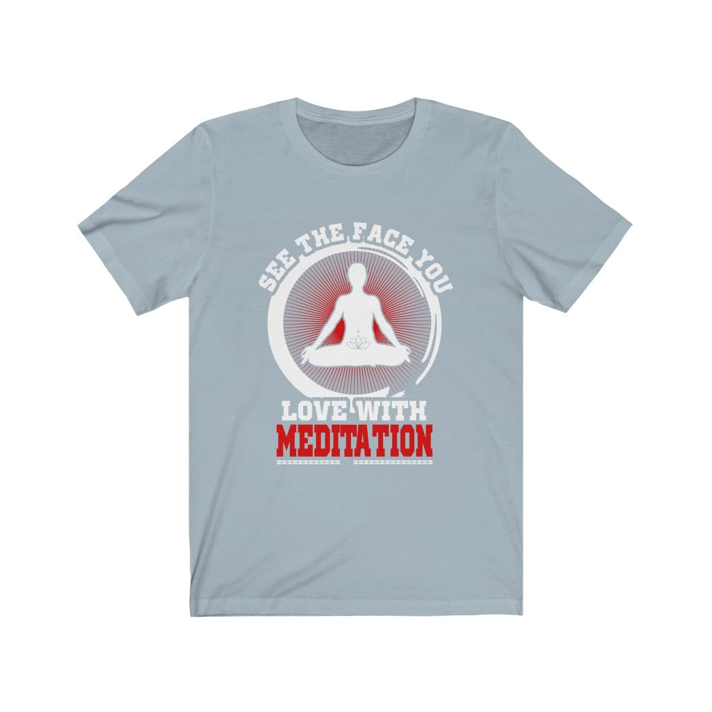 Love With Meditation - Unisex Tee
