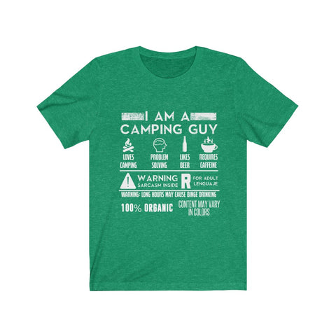 Image of I Am A Camping Guy - Unisex Tee - Maas Tee