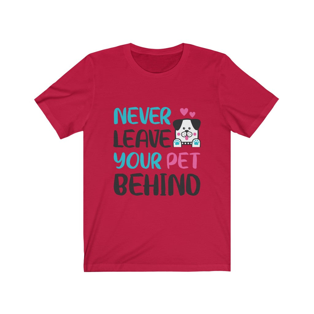 Never leave your pet behind
