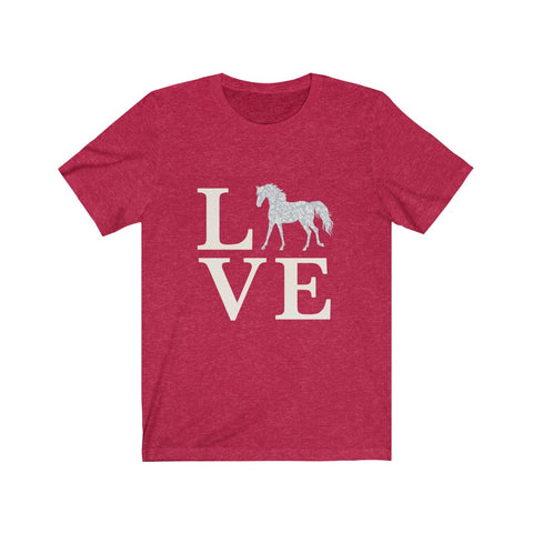 Image of I Love Horses - Unisex Tee - Maas Tee