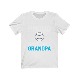 Proud Baseball Grandpa - Unisex Tee