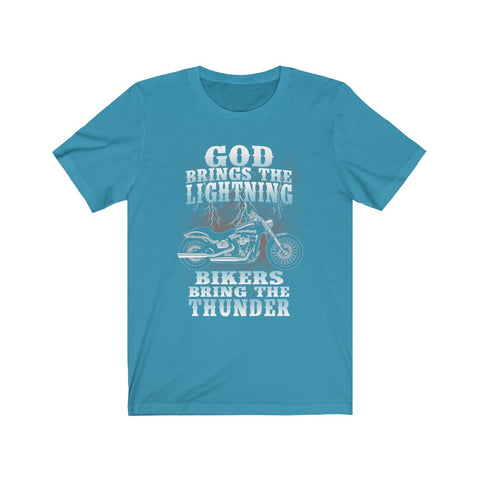 Image of Bikers Bring The Thunder - Unisex Tee - Maas Tee