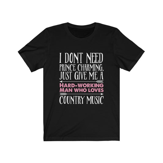 Man Who Loves Country Music - Unisex Tee