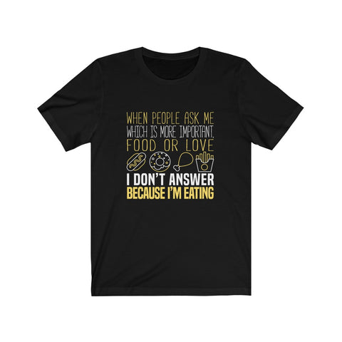 Image of Food Or Love - Unisex Tee