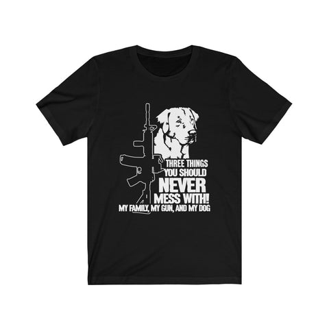 Image of My Family My Gun My Dog - Unisex Tee