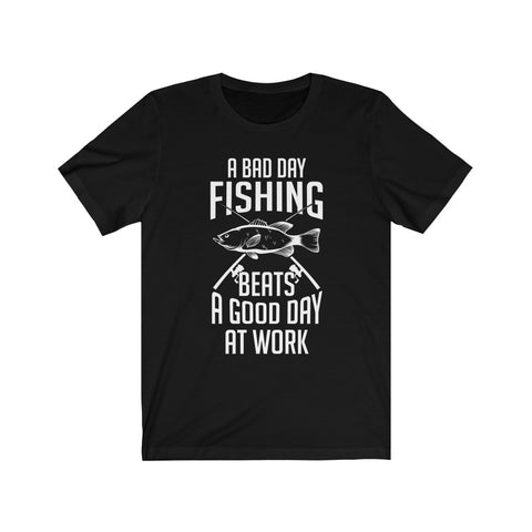 Image of A Bad Dry Fishing - Unisex Tee - Maas Tee