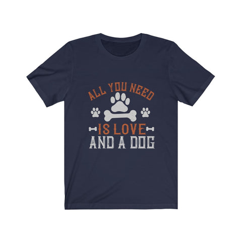 Image of All you need is love and dog