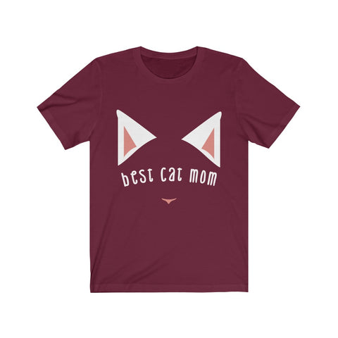 Image of Best Cat Mom - Unisex Tee - Maas Tee