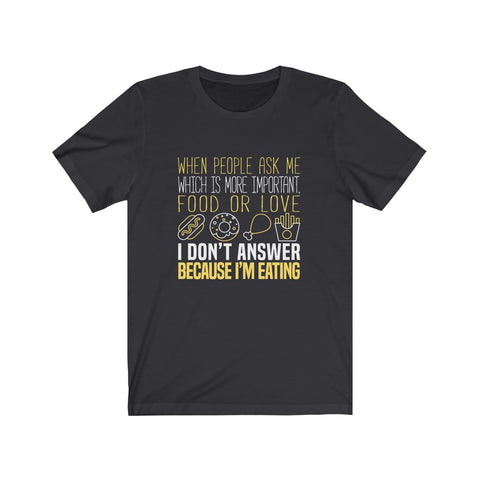 Image of Food Or Love - Unisex Tee
