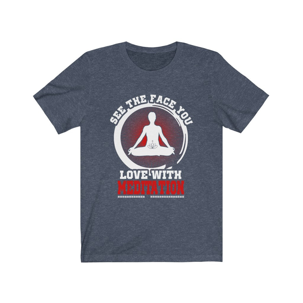 Love With Meditation - Unisex Tee