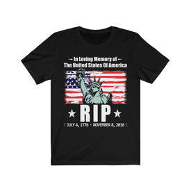 In Loving Memory of The United States Of America RIP - Unisex Tee