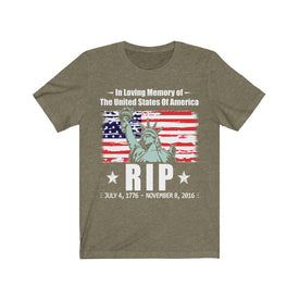 In Loving Memory of The United States Of America RIP - Unisex Tee