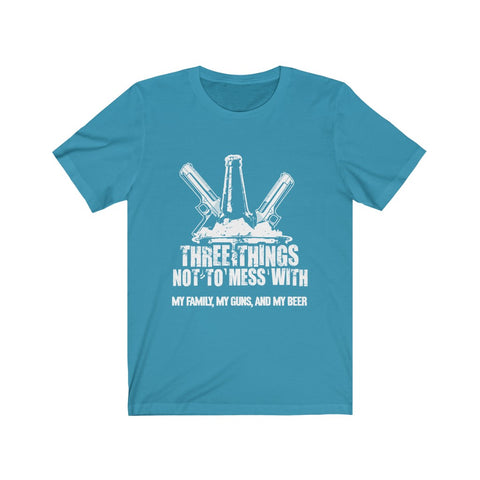 Image of Three Things Not To Mess With  - Unisex Tee