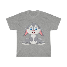 Cute Rabbit - Heavy Cotton Tee - Maas Tee