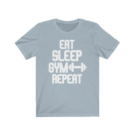 Eat Sleep Gym Repeat - Unisex Tee - Maas Tee